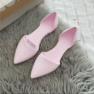 New Native Womens Audrey Pink D’Orsays Size 6 BNIB EVA.